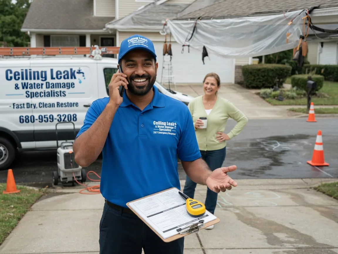Ceiling Leak Cleanup Lithia Springs, GA FAQs